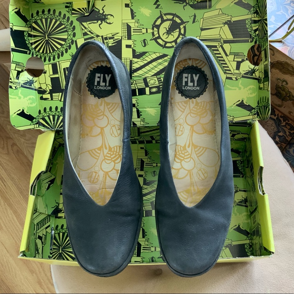 Fly London wedge pumps